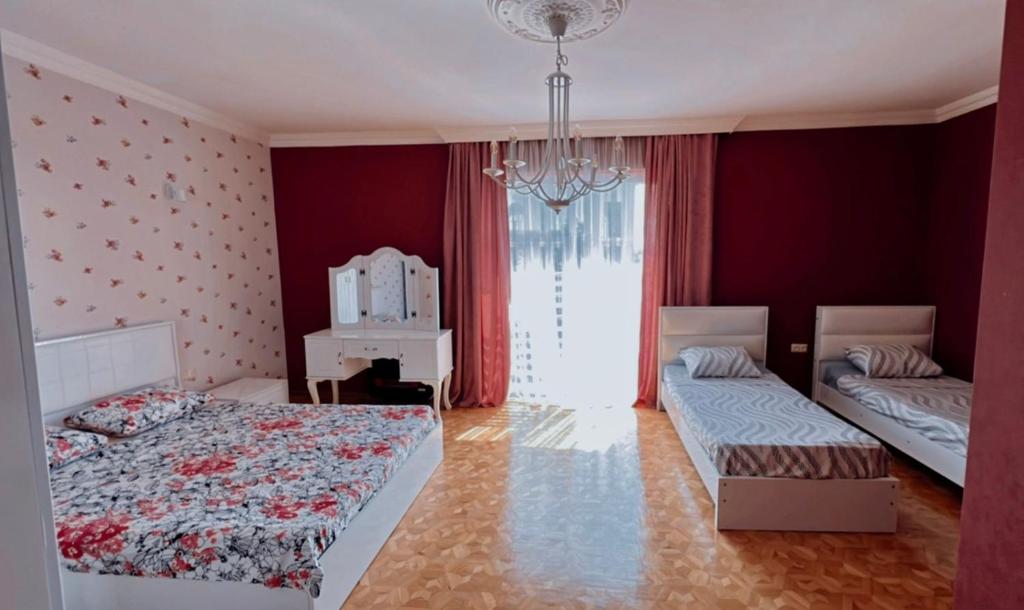Postel nebo postele na pokoji v ubytování Green Cape Guest House