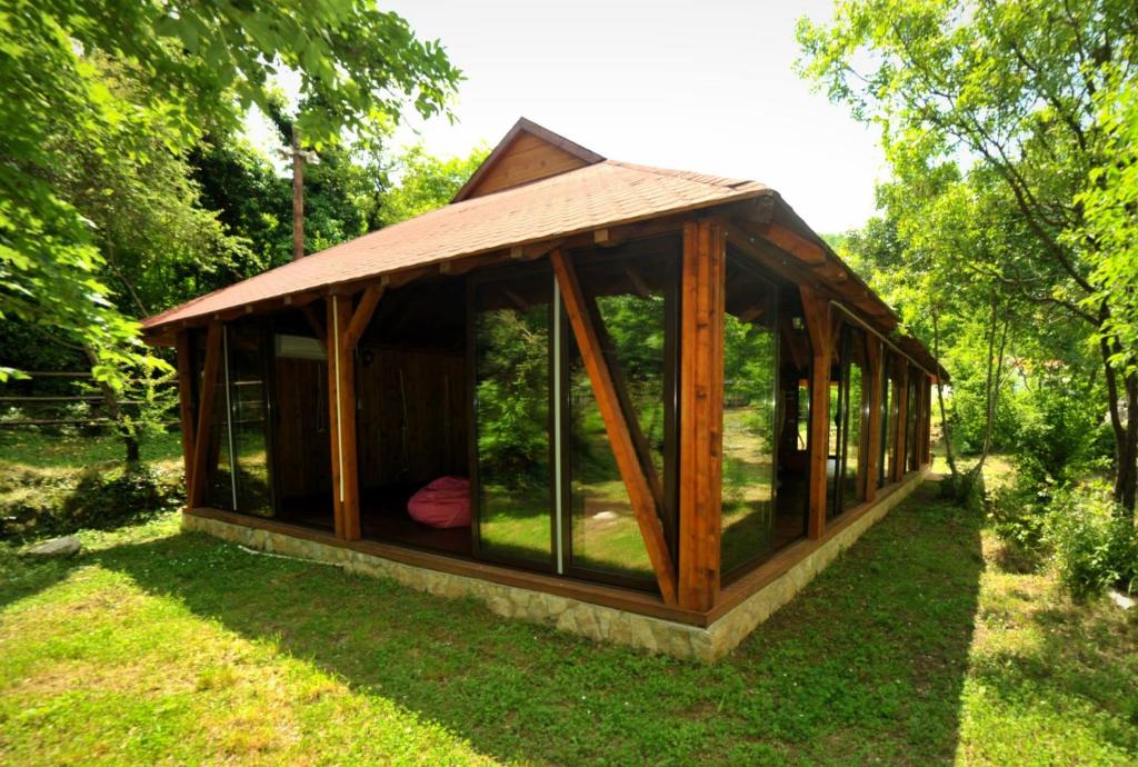 Zahrada ubytování Stone Bridge Guesthouse