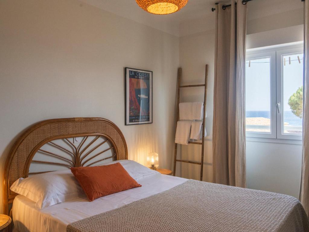 Postel nebo postele na pokoji v ubytování Casa Orfea