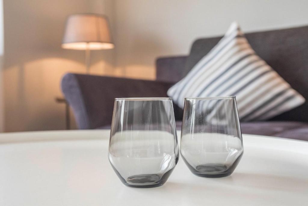 Nápoje v ubytování Hochwertig möblierte 2-Zimmer-Wohnung mit Balkon