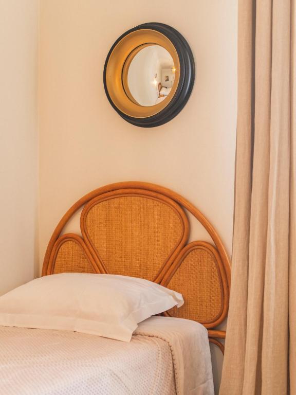 Postel nebo postele na pokoji v ubytování Casa Orfea
