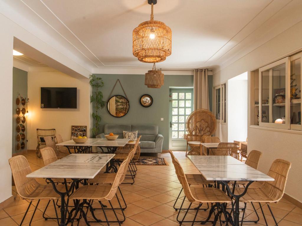 Posezení v ubytování Casa Orfea