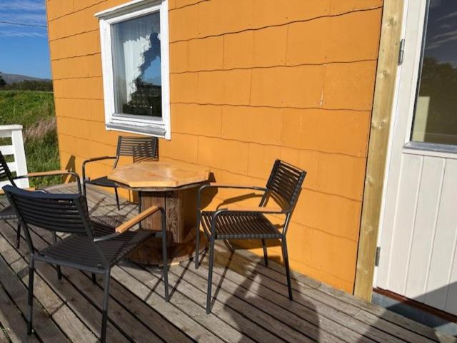 Balkón nebo terasa v ubytování Bogstrand, Dverbergveien 11, 8485 Dverberg