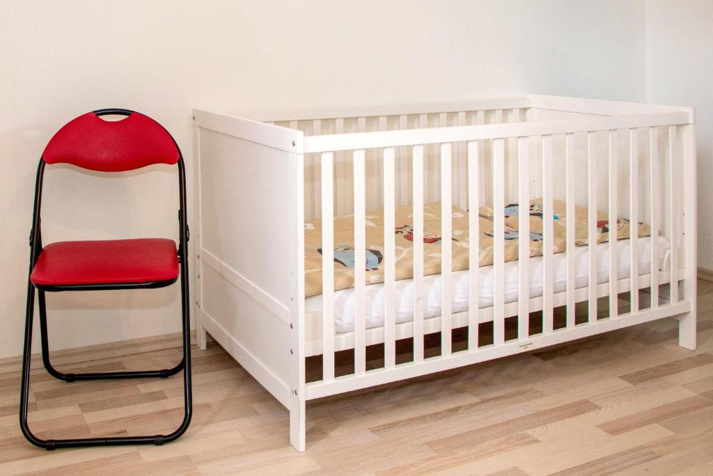 Postel nebo postele na pokoji v ubytování Ferienwohnung-Margarete