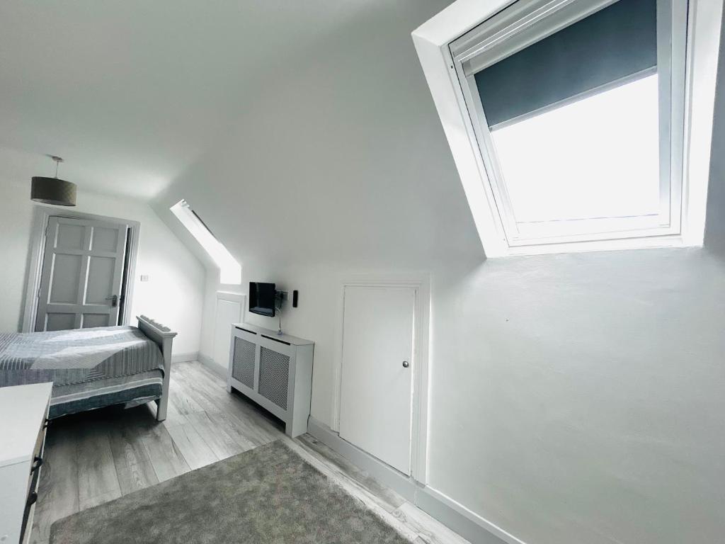 Postel nebo postele na pokoji v ubytování Connemara Ocean Escape