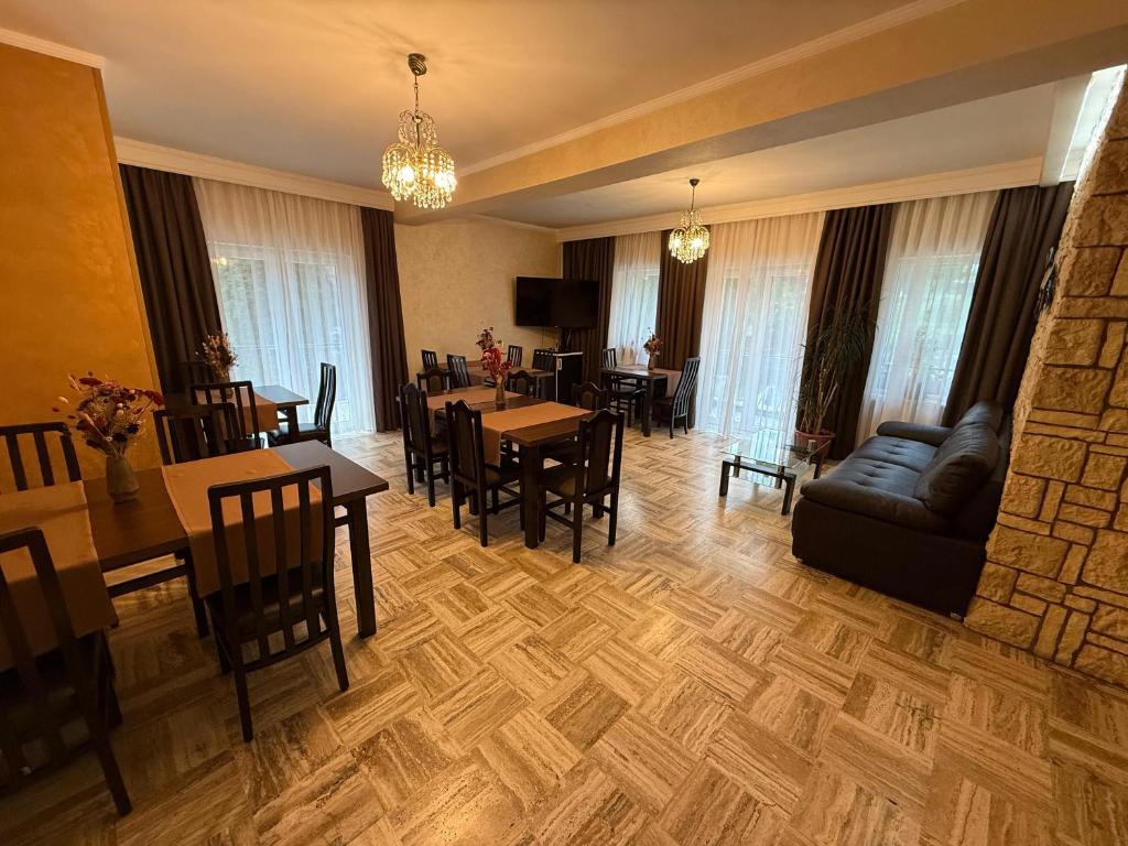 Posezení v ubytování Villa Onix