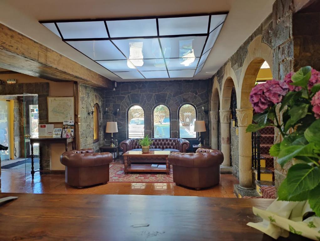 Posezení v ubytování Hotel Leonor Mirón