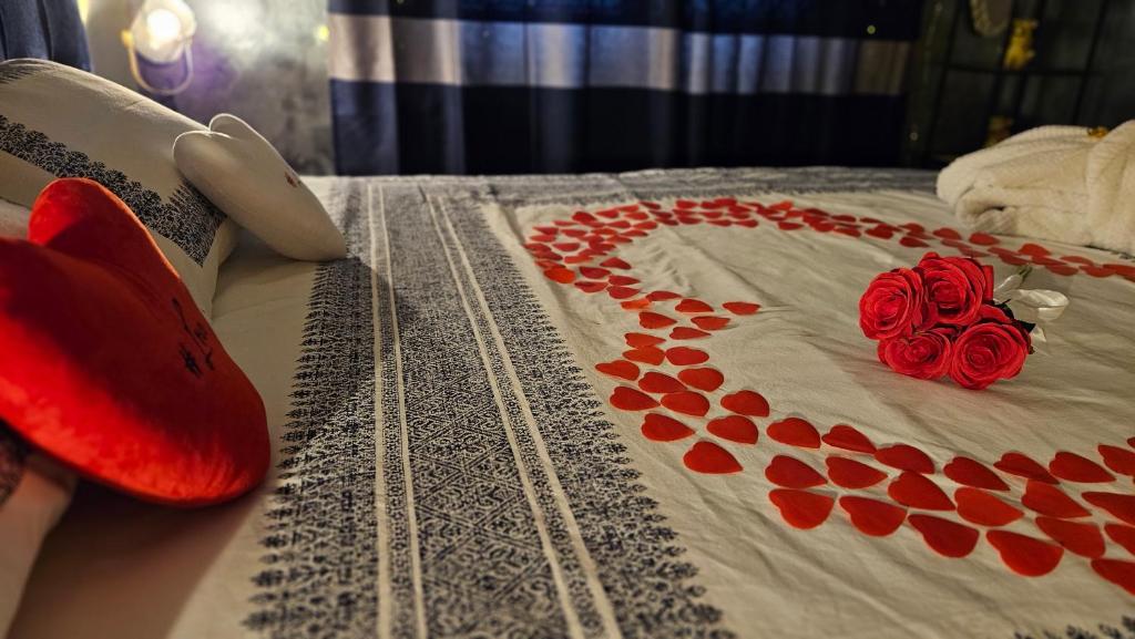 Posezení v ubytování L Escale Spa Privatif
