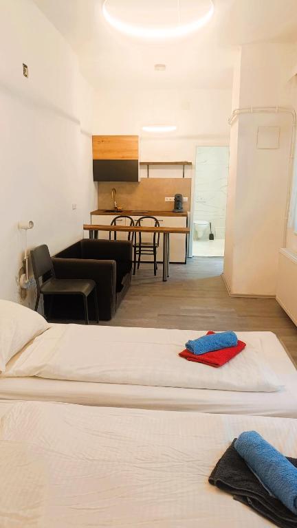 Kuchyň nebo kuchyňský kout v ubytování Vero Home