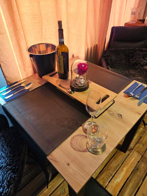 Nápoje v ubytování L Escale Spa Privatif
