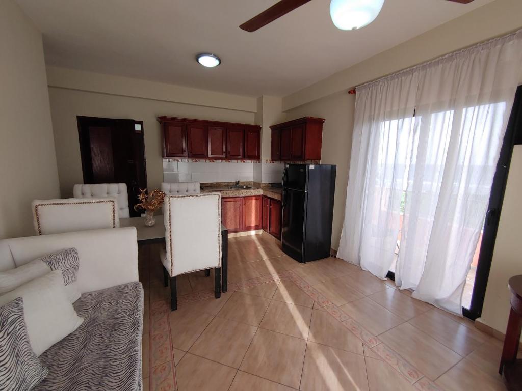 Kuchyň nebo kuchyňský kout v ubytování Residence Meridiana