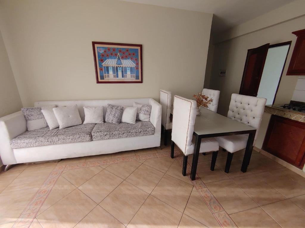 Posezení v ubytování Residence Meridiana