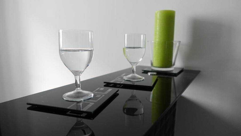 Nápoje v ubytovaní Apartament 3D