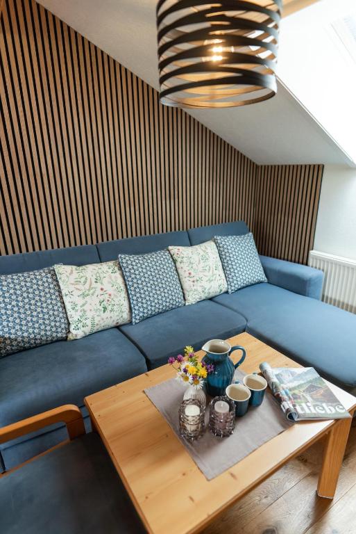 Posezení v ubytování Landhaus Birgbichler - Apartments in Ramsau am Dachstein - inklusive SOMMERCARD!