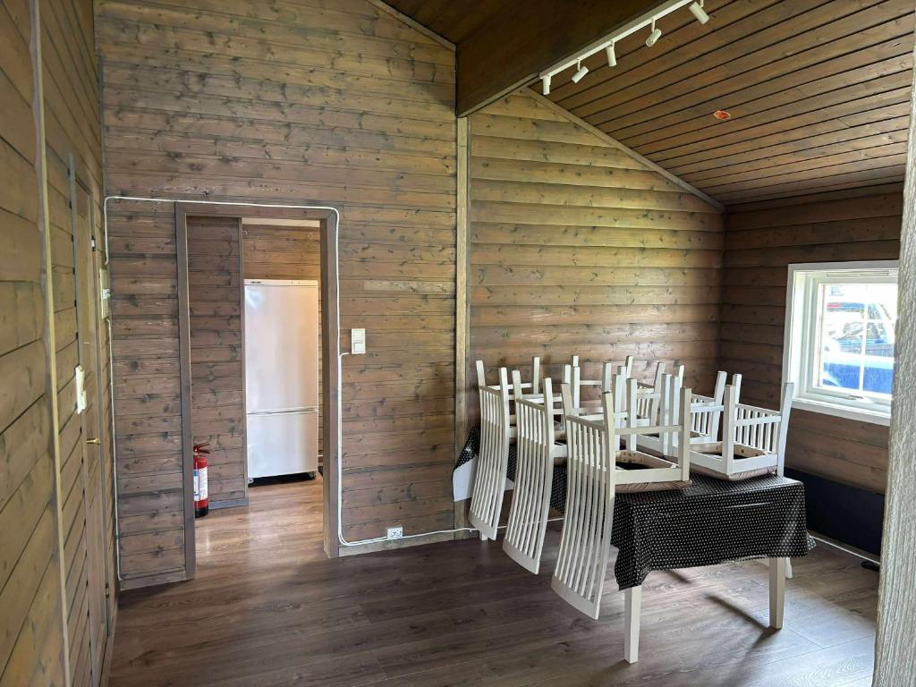 Posezení v ubytování Skottneset Feriesenter