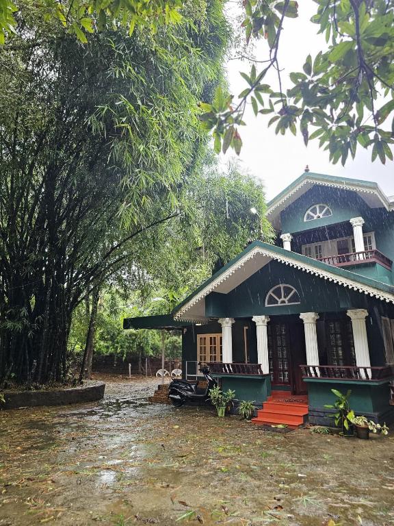 Zahrada ubytování Bamboo house
