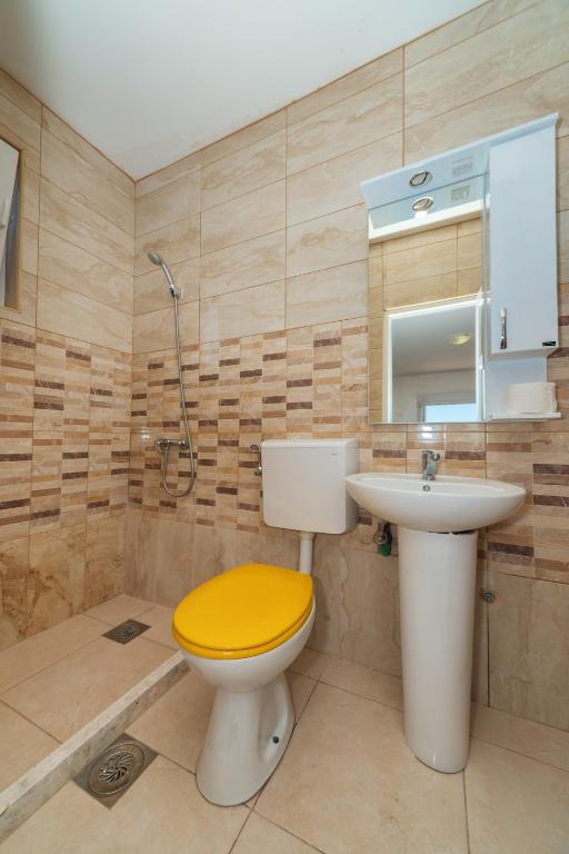 Koupelna v ubytování Apart Hotel S Lux