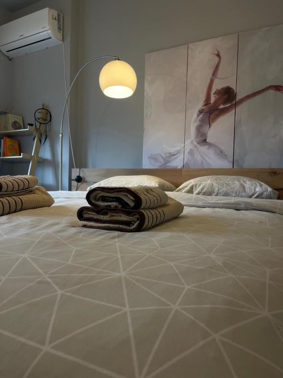 Ένα ή περισσότερα κρεβάτια σε δωμάτιο στο Apartamento Estrella