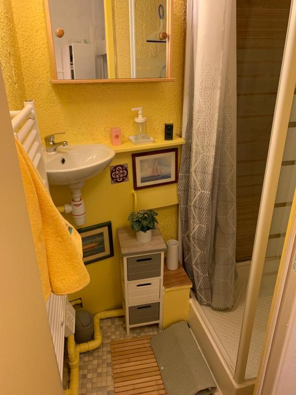 Kuchyň nebo kuchyňský kout v ubytování 45 Grande Rue