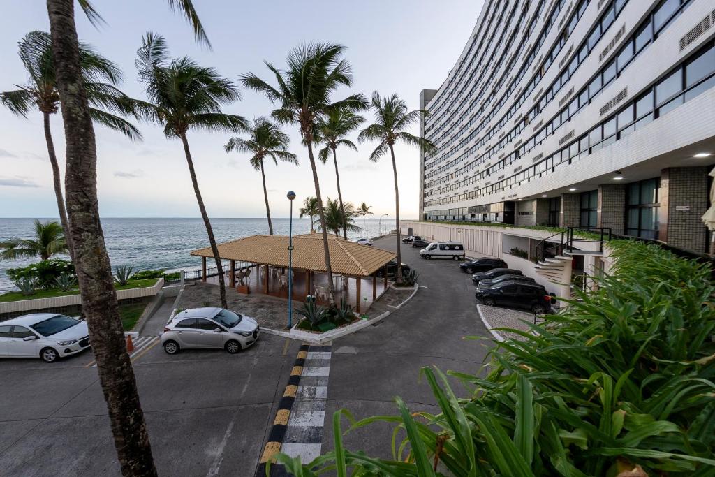 Nespecifikovaný výhled na moře nebo výhled na moře při pohledu z aparthotelu
