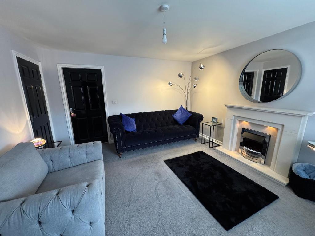 Posezení v ubytování Tyne View - ProStay Serviced Accommodation