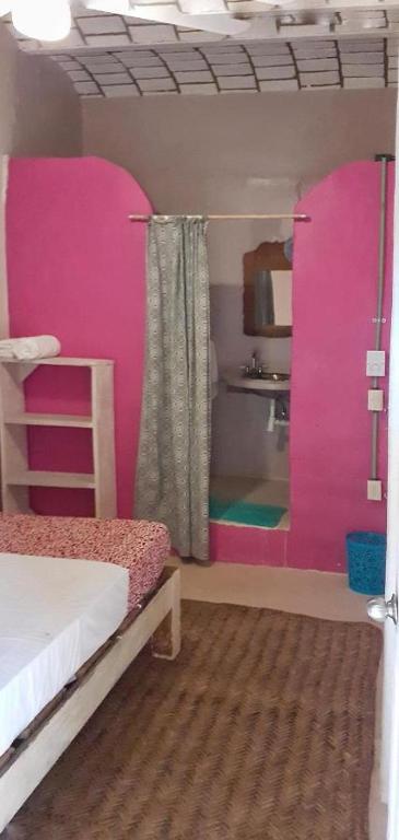 Postel nebo postele na pokoji v ubytování Casa cupo 52 pax 18 habs en Centro de Sayulita especial para bodas intimas