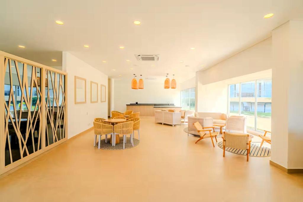 Coin salon dans l'établissement Baia Kristal - Vacaciones Cartagena Colombia