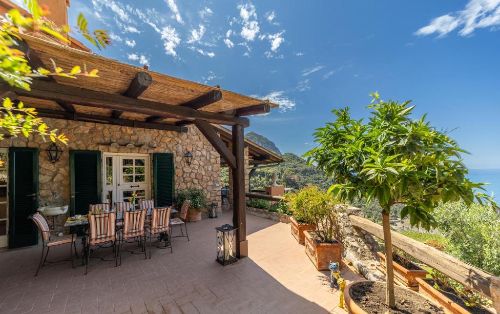 Zahrada ubytování Villa a Cala Piccola