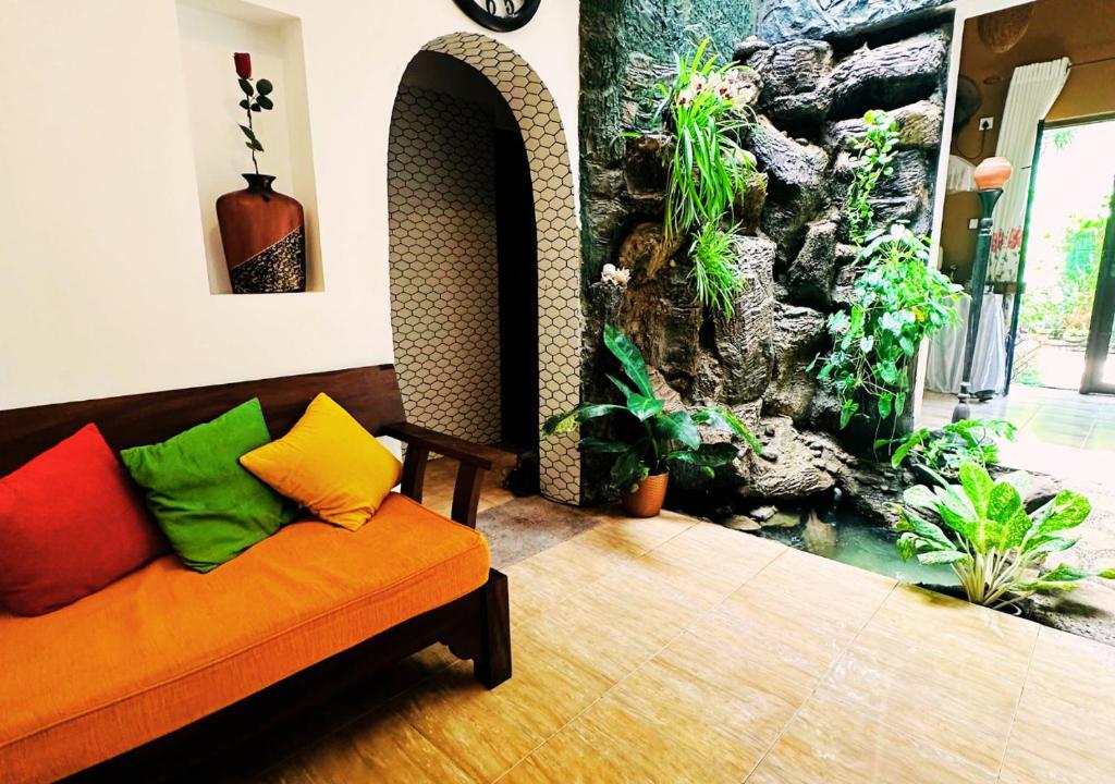 Zahrada ubytování Sandakada Homestay