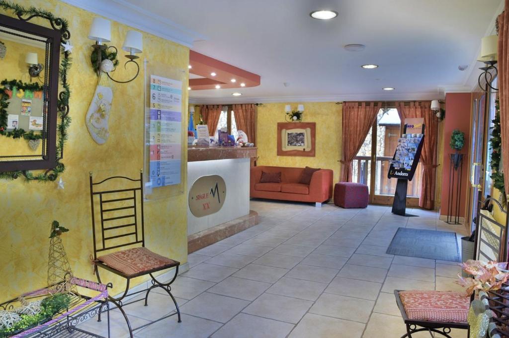 Posezení v ubytování Hotel Segle XX