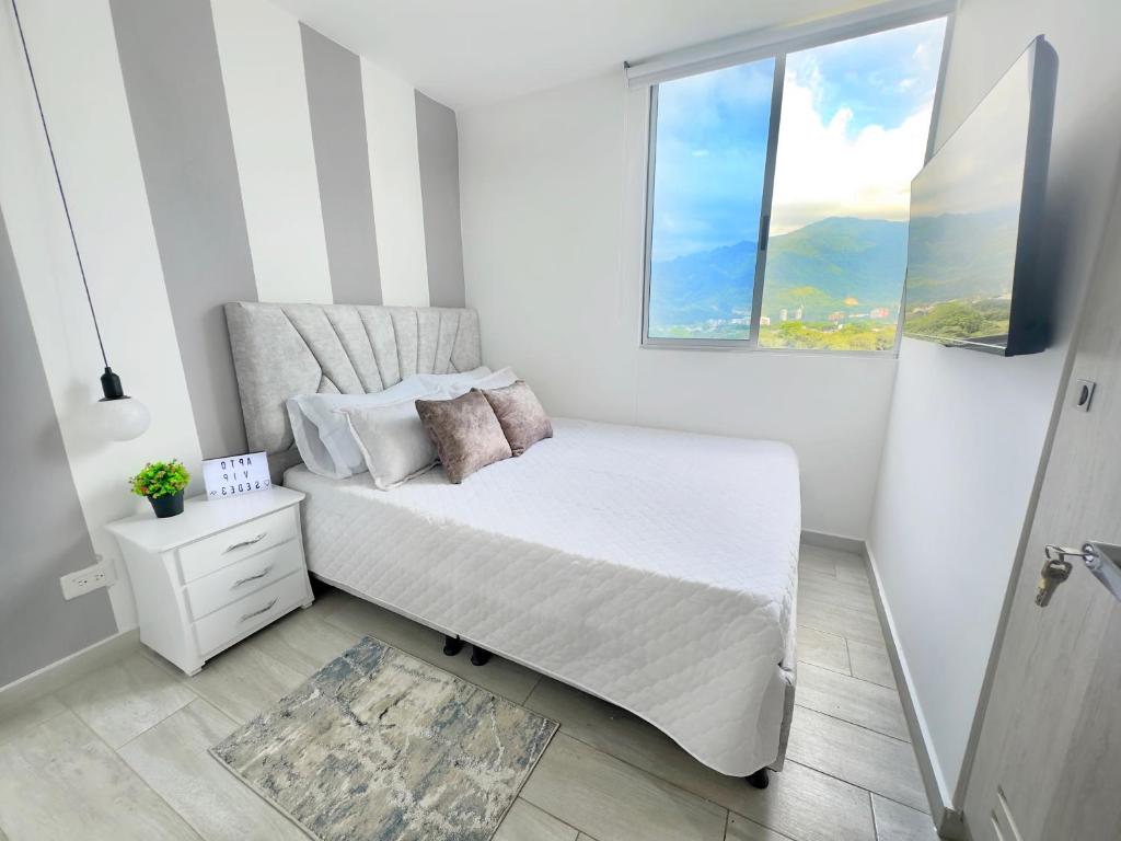 Postel nebo postele na pokoji v ubytování Apartamento punto céntrico