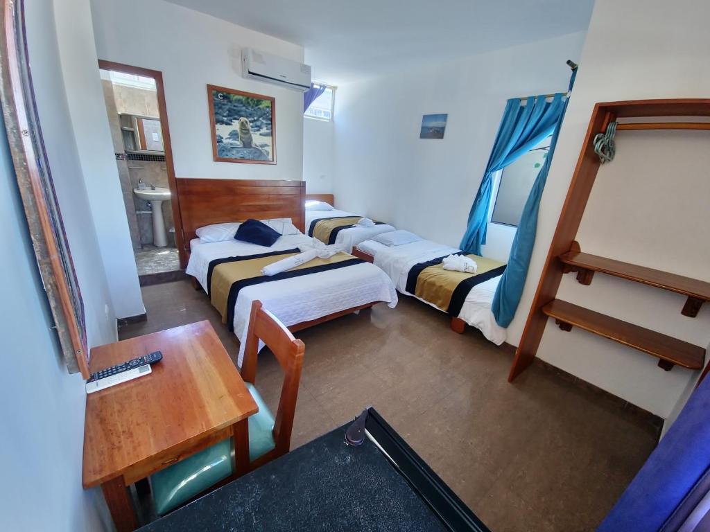 Postel nebo postele na pokoji v ubytování Costa Del Sol