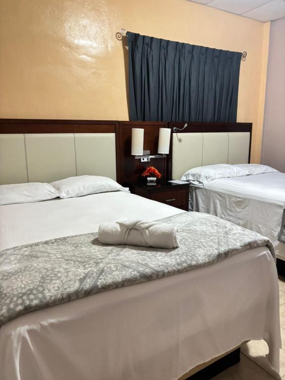 Hotel Lima Park客房内的一张或多张床位