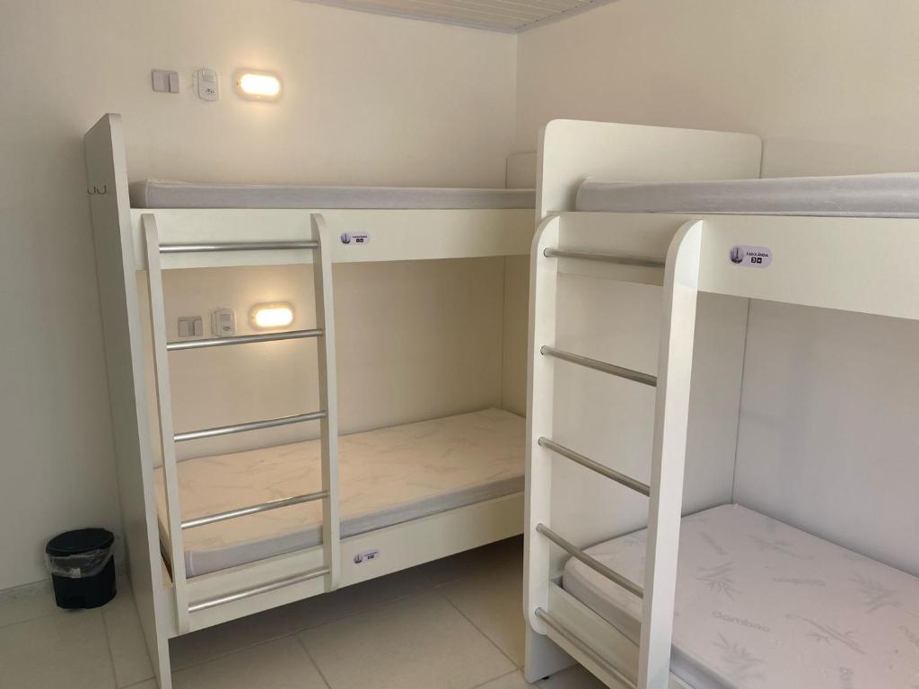 Postel nebo postele na pokoji v ubytování AFS LOFT HOSTEL Aracaju