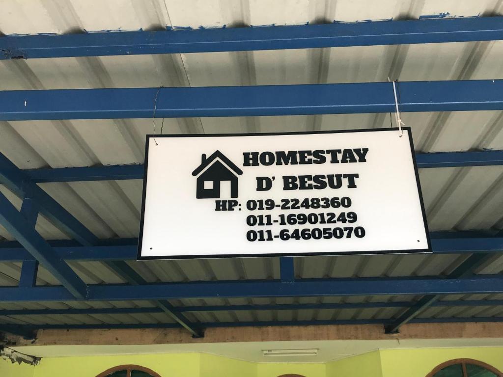 Certifikát, hodnocení, plakát nebo jiný dokument vystavený v ubytování Homestay D'Besut