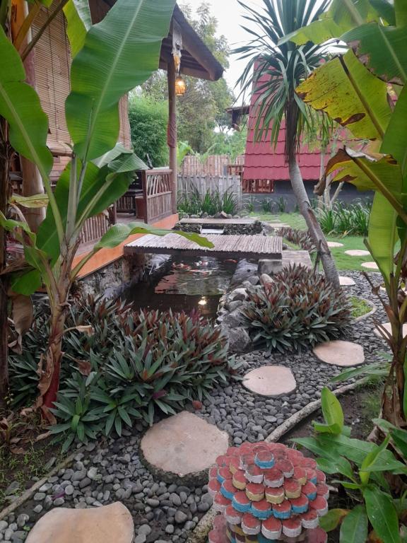 Zahrada ubytování Yuda Menjangan Homestay