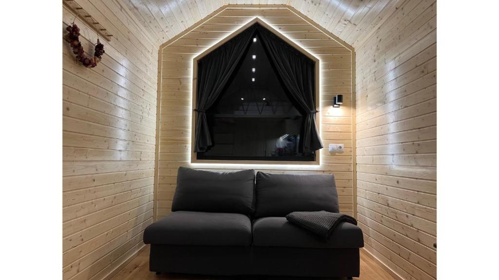 Posezení v ubytování Lisi Grun Tiny House by Tiny Away