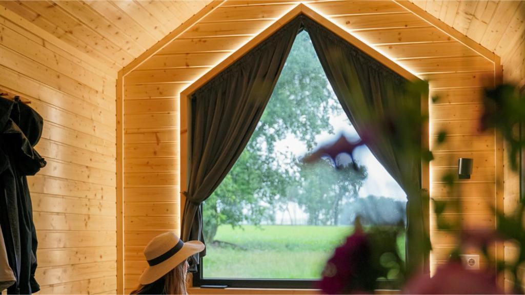 Zahrada ubytování Lisi Grun Tiny House by Tiny Away