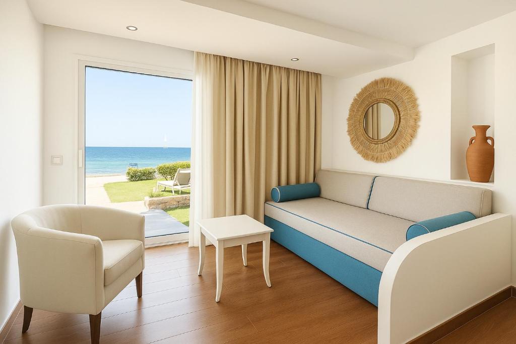 Posezení v ubytování Alexander Beach Hotel & Village Resort