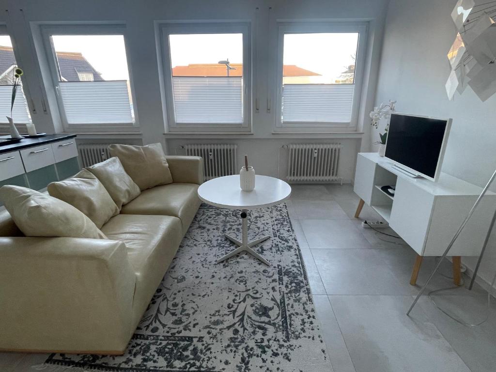 TV a/nebo společenská místnost v ubytování City Loft