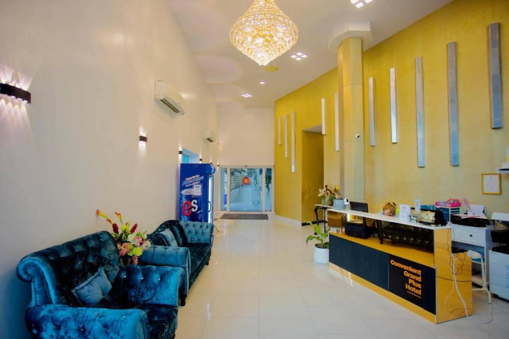 Posezení v ubytování Convenient Grand Plus Hotel Suvarnabhumi