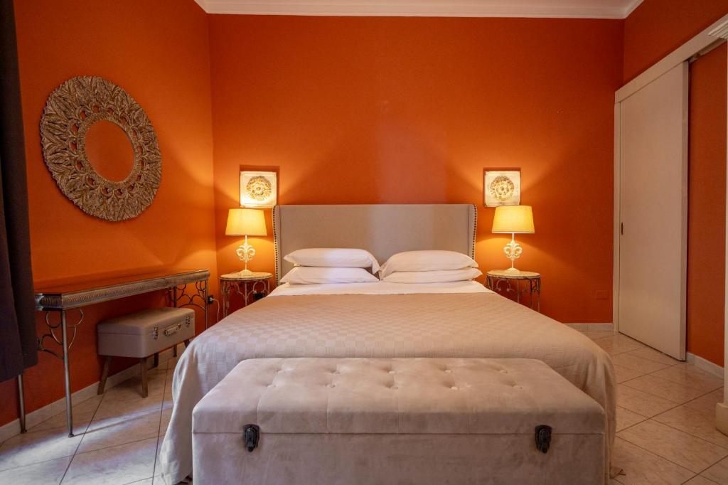 Postel nebo postele na pokoji v ubytování Panorama Suites Noto - Adults Only