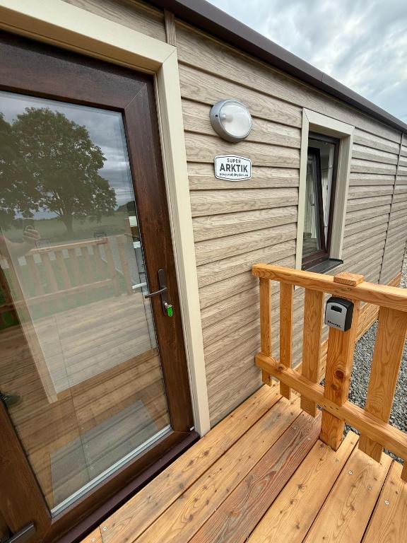 Balkón nebo terasa v ubytování Penzion - Apartman Přestavlky
