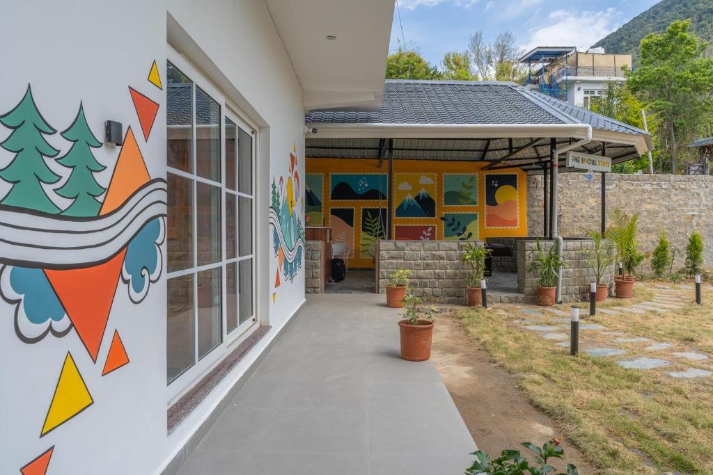 Budova, kde se hostel nachází