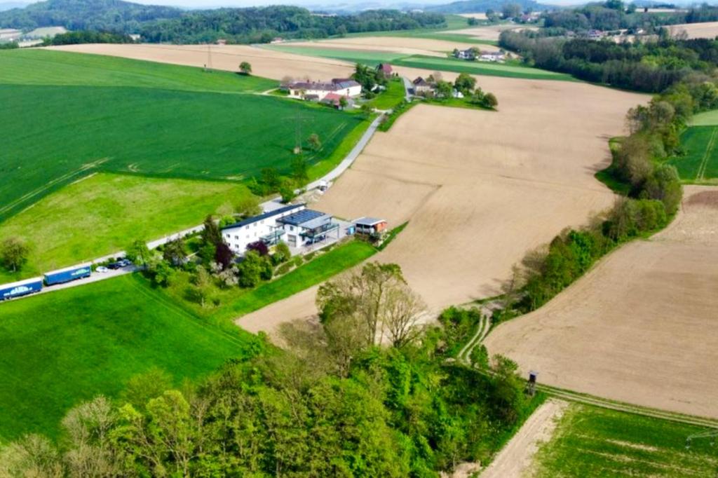 Naturlandskabet i nærheden af lejligheden