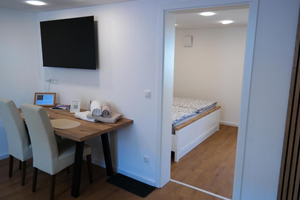 Postel nebo postele na pokoji v ubytování Apartment 67