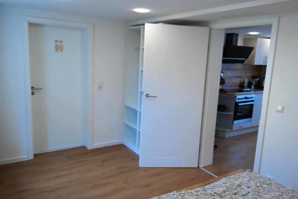 Kuchyň nebo kuchyňský kout v ubytování Apartment 67