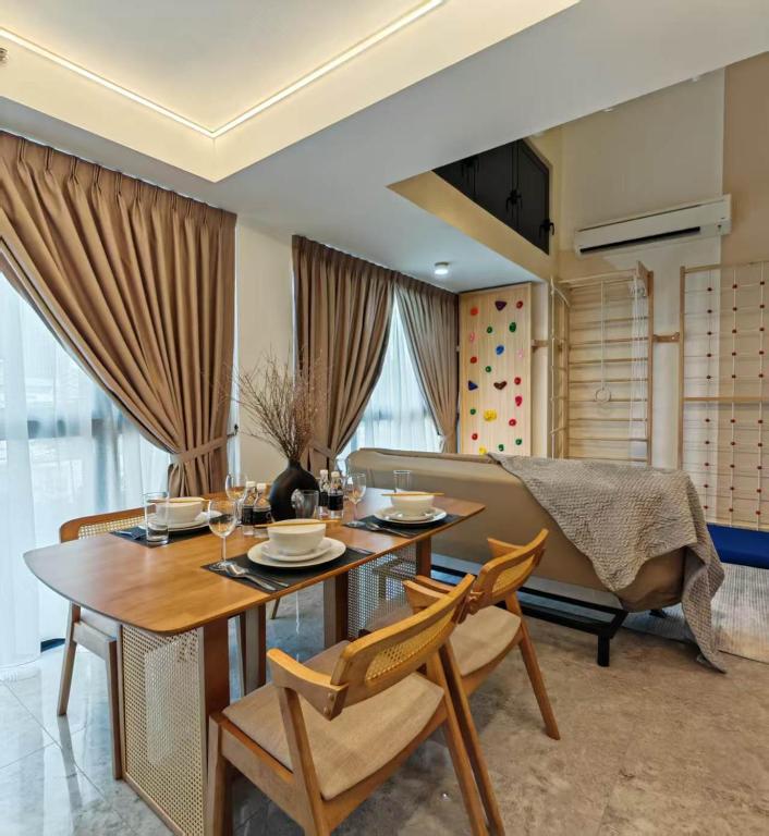 Area tempat duduk di Residensi Agile Delima by Times 8