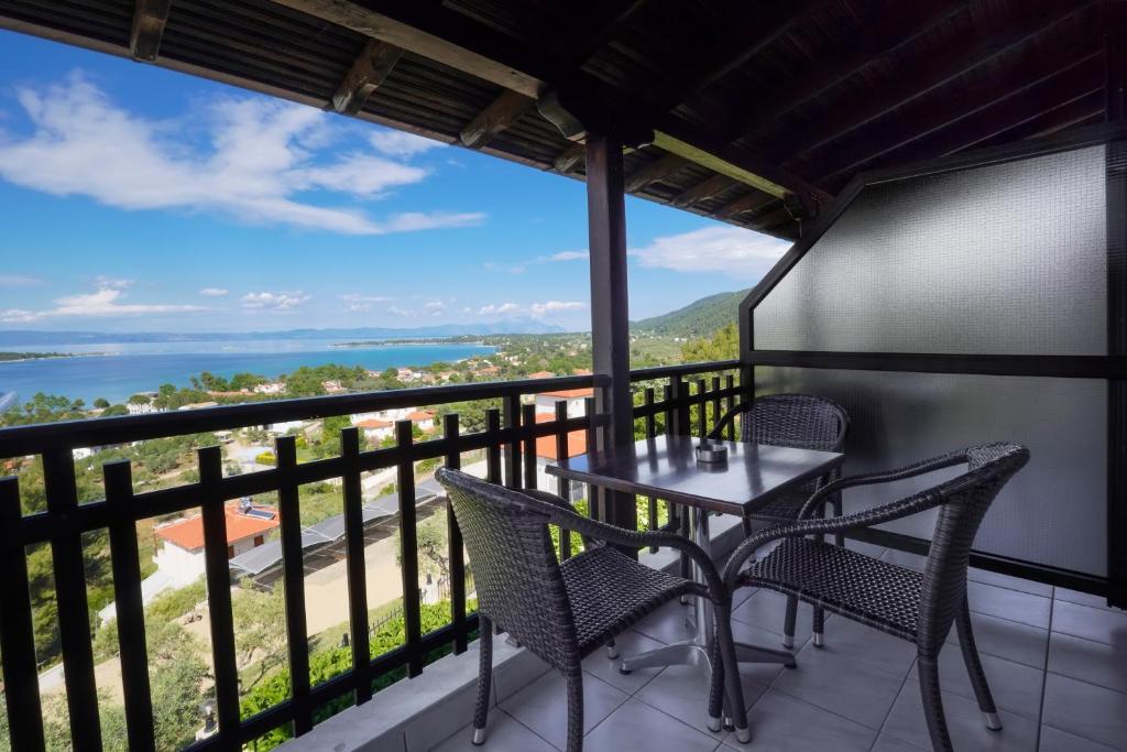 Balkón nebo terasa v ubytování Panorama Dream studios apartments