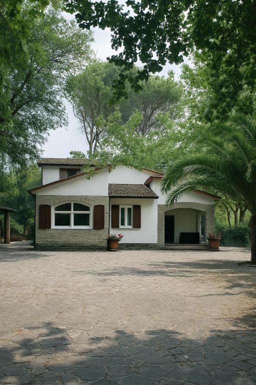Budova, kde se bed and breakfast nachází